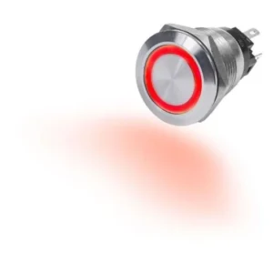 BLUE SEA Switch Button SS 10A OFF-ON Red | 4162-BSS