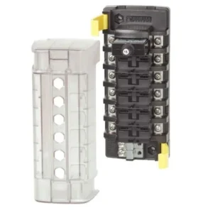 BLUE SEA Circ Brkr Block ST CLB 6circ Ind | 5050-BSS