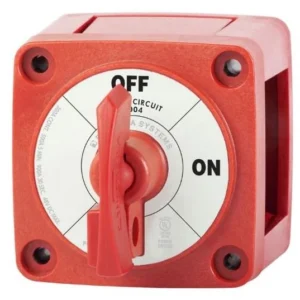 BLUE SEA Switch Battery M ON/OFF Locking  | 6004-BSS