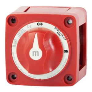 BLUE SEA Switch Battery M ON/OFF w/Knob | 6006-BSS