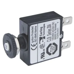 BLUE SEA Circuit Breaker Push Button QC 20A | 7057-BSS