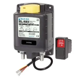 BLUE SEA Solenoid ML 500A 12V RBS w/manCtrl | 7700-BSS