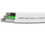 CAMERON CONNECT 10/3 WHT FLAT BOAT BLK/GRN/WHT 100' | 10/3 WHITE FLAT BOAT-BGW-100