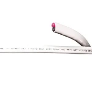 CAMERON CONNECT 8/2 WHT FLAT BOAT CABLE RED/BLK 50' | 8/2 WHITE FLAT BOAT-RB-50