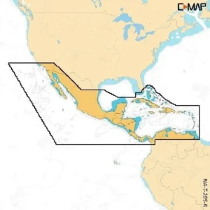 C-MAP Reveal X - Central America & Caribbean | M-NA-T-205-R-MS