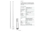 COMROD AV60BI (AIS) - 8' Marine VHF Antenna (AIS) | 21000 SHIPPING CHARGES APPLY