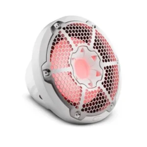 DS18 10" Marine Subwoofer With LED RGB Lights 300 Watts Rms SVC 4-Ohm -White | NXL-10SUB/WH