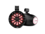 DS18 NXL 8" Marine and Powersports Towers LED RGB Lights 125 Watts Rms -Red | NXL-X8TP/BK