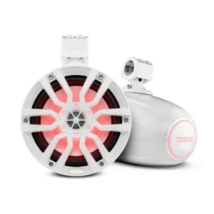 DS18 NXL 8" Marine and Powersports Towers LED RGB Lights 125 Watts Rms -White | NXL-X8TP/WH
