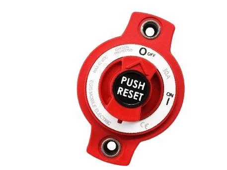 EGIS Mini Breaker Disconnect Switch, 30 A, Panel Mount, Bulk Pack | 4701-30B