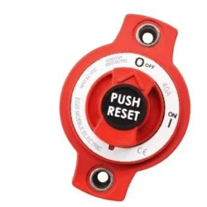 EGIS Mini Breaker Disconnect Switch, 40 A, Panel Mount, Bulk Pack | 4701-40B