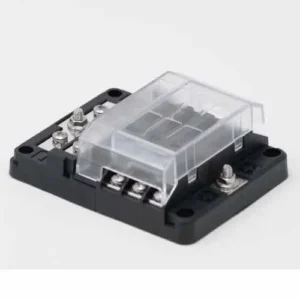 EGIS MOBILE ELECTRIC 8025 RT Fuse Block 6 Pos w/Ground & LED Indication