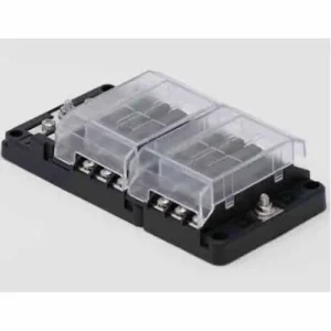 EGIS MOBILE ELECTRIC 8026 RT Fuse Block 12 Pos w/Ground & LED Indication