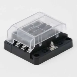 EGIS MOBILE ELECTRIC 8028B RT Fuse Block 6 Pos w/ LED Indication, BULK PACK