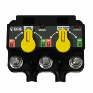 EGIS MOBILE ELECTRIC Dual XD Flex 2 - (ACR)-(Relay) w/Knobs - Tinned Wires, Bulk | 8720-1350B