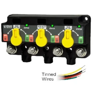 EGIS MOBILE ELECTRIC XD Series - Triple Flex 2 (Relay/ACR/Relay) w/Knobs - Tinned Wires | 8730-1535