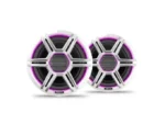 FUSION Apollo 7.7 LED Marine Speakers with Sports White Grilles | 010-02918-11
