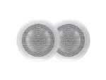 FUSION EL Series Marine Speakers, 6.5" 80-Watt Classic White Marine Speaker (Pair) | 010-02080-02