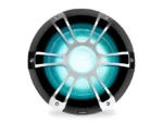 Fusion® Signature Series 3 Marine Subwoofers, 12" 1,400 Watt Sports Chrome Marine Subwoofer with CRGBW | 010-02436-11