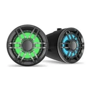 FUSION XS-FL6T652SPB, XS Series 6.5" 200-Watt Wake Tower Speakers, Sports Black | 010-02583-01