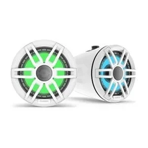 FUSION XS-FL6T652SPW, XS Series 6.5" 200-Watt Sports White Wake Tower Speaker w/ RGB LED | 010-02583-00