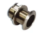 GARMIN B60 BRONZE THRU-HULL LOW PROFILE AT 12 DEGREE TILT FOR 8 TO 15 DEGREE DEADRISE, W/TEMP, 8-PIN | 010-10982-21