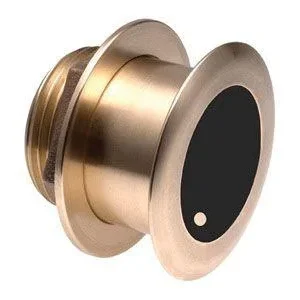 GARMIN Airmar B175M 1kw Bronze Tilted Thru-hull Transducer with Depth & Temperature (0° tilt, 8-pin), 85-135 kHz | 010-11939-20