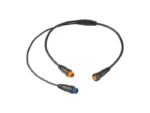 GARMIN Y-Adapter Cable for 12-Pin Transducer + 8-Pin Transducer to 12-Pin Sounder | 010-12445-33