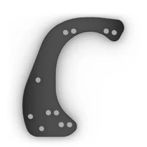 GARMIN Trolling Motor Adapter Plate for Spy Pole? Mount for Minn Kota? Ultrex and Ultrex Quest (2024 and newer) | 010-13404-01