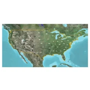 GARMIN U.S. Inland Maps LakeVu g3 LUS100F microSD/SD | 010-C1087-00