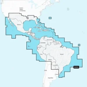 GARMIN Navionics Vision+ Mexico, Caribbean to Brazil - Inland and Coastal Marine Charts | NVSA004L | 010-C1285-20