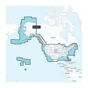 GARMIN Navionics+ U.S. & Coastal Canada, Navionics+ microSD/SD card NAUS001L | 010-C1366-30