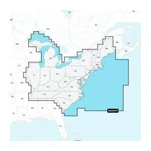 GARMIN Navionics+ U.S. East, Navionics+ microSD/SD card NAUS007R | 010-C1370-30