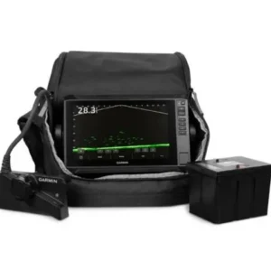 GARMIN ECHOMAP UHD2 93sv LiveScope Plus Ice Fishing Bundle LI w/ Garmin Navionics+ Maps for U.S. inland | 010-02688-35