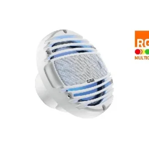 HERTZ AUDIO HMX 6.5-LD-TW - 6.5" 4 Ohm MARINE COAX RGB LED SET - WHITE | 78040301