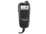 ICOM CommandMic IV with WHITE backlit LCD, in BLACK | HM195GB 61 EXP