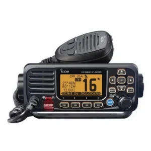 ICOM M330 Black Marine Compact VHF Fixed Mount | M330 BLACK