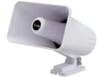 ICOM 40W hailer/speaker for fixed mounts; 4 ohm, extra UV protecting, all stainless steel hardware, heavy duty mounting bracket