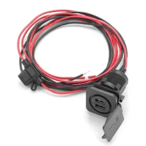 JL AUDIO CMC-USBCHG/2X-PNL: Dual USB Charging Jack for Panel-Mounting | 010-13570-00