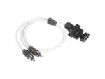 JL AUDIO XMD-3.5MM-PNL: Panel-Mount Audio Connector - 3.5mm Mini Audio Jack for Panel-Mounting | 90697 | 010-13564-00