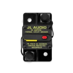 JL AUDIO XMD-MCB-50: Waterproof, Ignition Protected Circuit Breaker: 50 Amp | 90946 | 010-13683-00