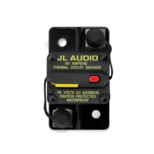 JL AUDIO XMD-MCB-80: Waterproof, Ignition Protected Circuit Breaker: 80 Amp | 90948 | 010-13685-00