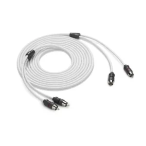 JL AUDIO XMD-WHTAIC2-12: RCA 2-Channel, 12 ft (3.66 m) Marine Audio Interconnect | 90438 | 010-13414-00
