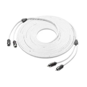 JL AUDIO XMD-WHTAIC2-25: RCA 2-Channel, 25 ft (7.62 m) Marine Audio Interconnect | 90439 | 010-13415-00