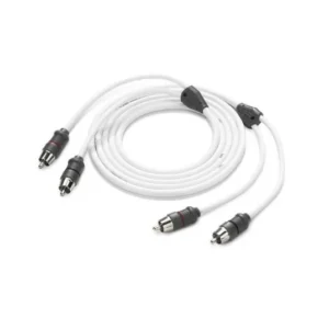 JL AUDIO XMD-WHTAIC2-6: RCA 2-Channel, 6 ft (1.83 m) Marine Audio Interconnect | 90437 | 010-13413-00