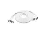 JL AUDIO XMD-WHTAIC4-25: RCA 4-Channel, 25 ft (7.62 m) Marine Audio Interconnect | 90442 | 010-13475-00