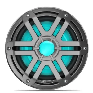 JL AUDIO M200 Marine Subwoofer - 10" with LED and Gray Sport Grille | 010-04759-01
