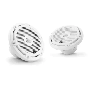 JL AUDIO M3-650X-C-GW: 6.5" Marine Speakers, Classic Grille, Gloss White, PAIR | 93511 | 010-03060-00