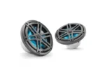 JL AUDIO M3-770X-S-GM-I: 7.7" Marine Speakers, Sport Grille, Gunmetal, RGB LED Lights, PAIR | 93521 | 010-03067-00