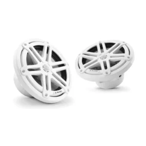 JL AUDIO M3-770X-S-GW: 7.7" Marine Speakers, Sport Grille, Gloss White, PAIR | 93522 | 010-03068-00